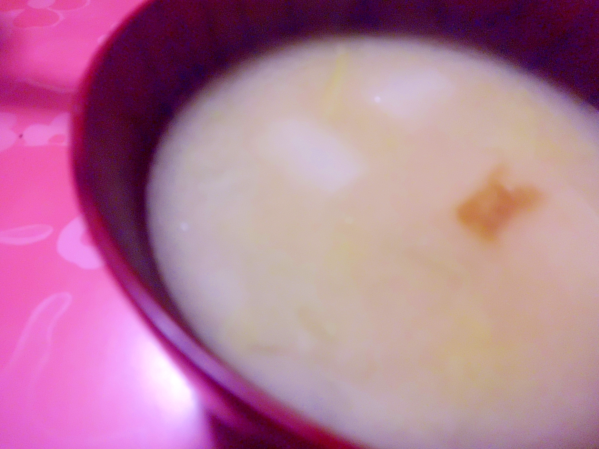 豆腐と麩＆白菜の味噌汁