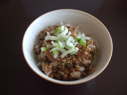 納豆とツナの激ウマヘルシー丼!(簡単です。)