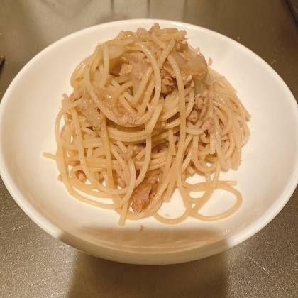 簡単で美味いパスタでした！