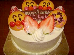 簡単 アンパンマンのキャラクターバースデーケーキ レシピ 作り方 By ちょこあくび 楽天レシピ 簡単 アンパンマンのキャラクターバースデーケーキ レシピ 作り方 By ちょこあくび 楽天レシピ