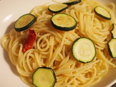 ズッキーニのアンチョビパスタ