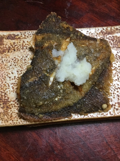 カレイのパリパリ揚げ