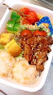 幼稚園のお弁当★おかず★牛肉の甘辛焼き