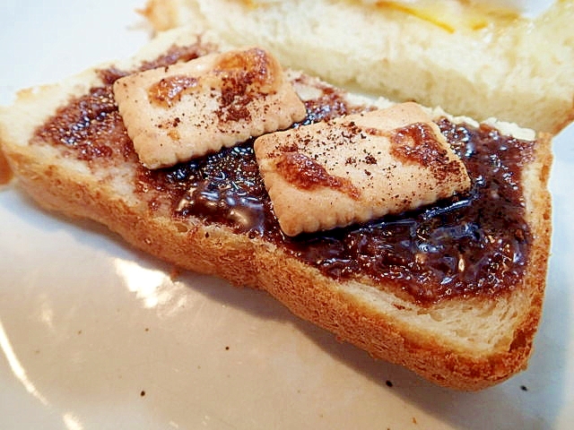 ごはん食パンで　ほろ甘・チョコクリーム&サブレパン