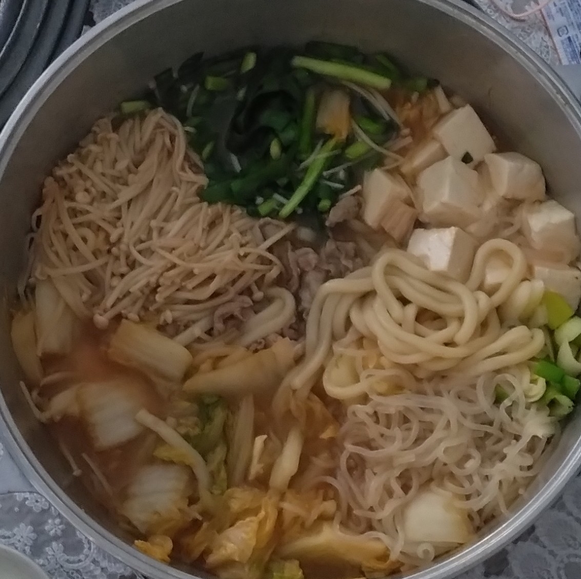 ✨白菜たっぷりあったか鍋✨