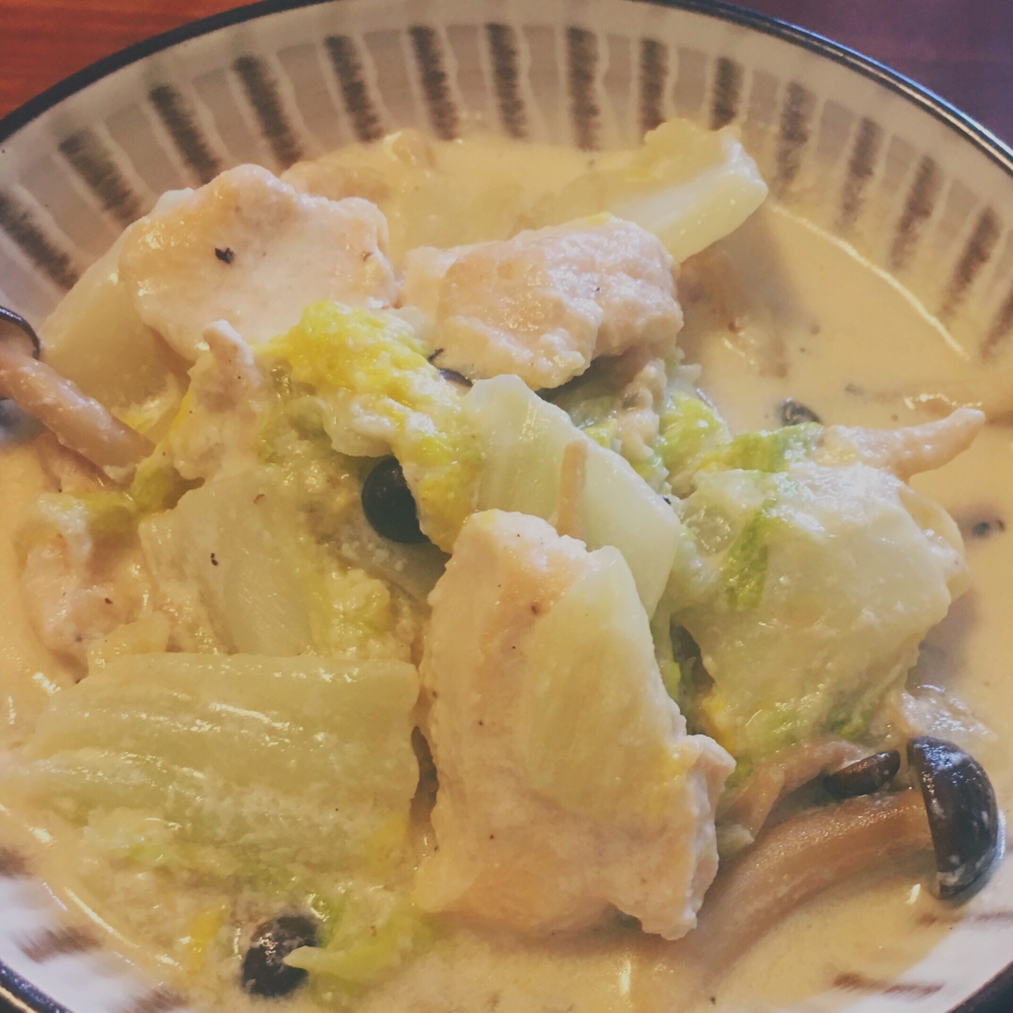 牛乳で簡単！鶏むね肉のクリーム煮