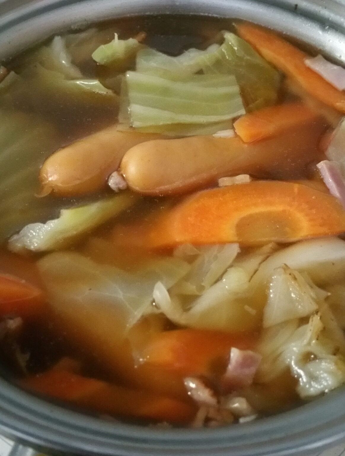 ポトフ風キムチスープ