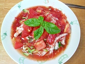 冷製トマト素麺