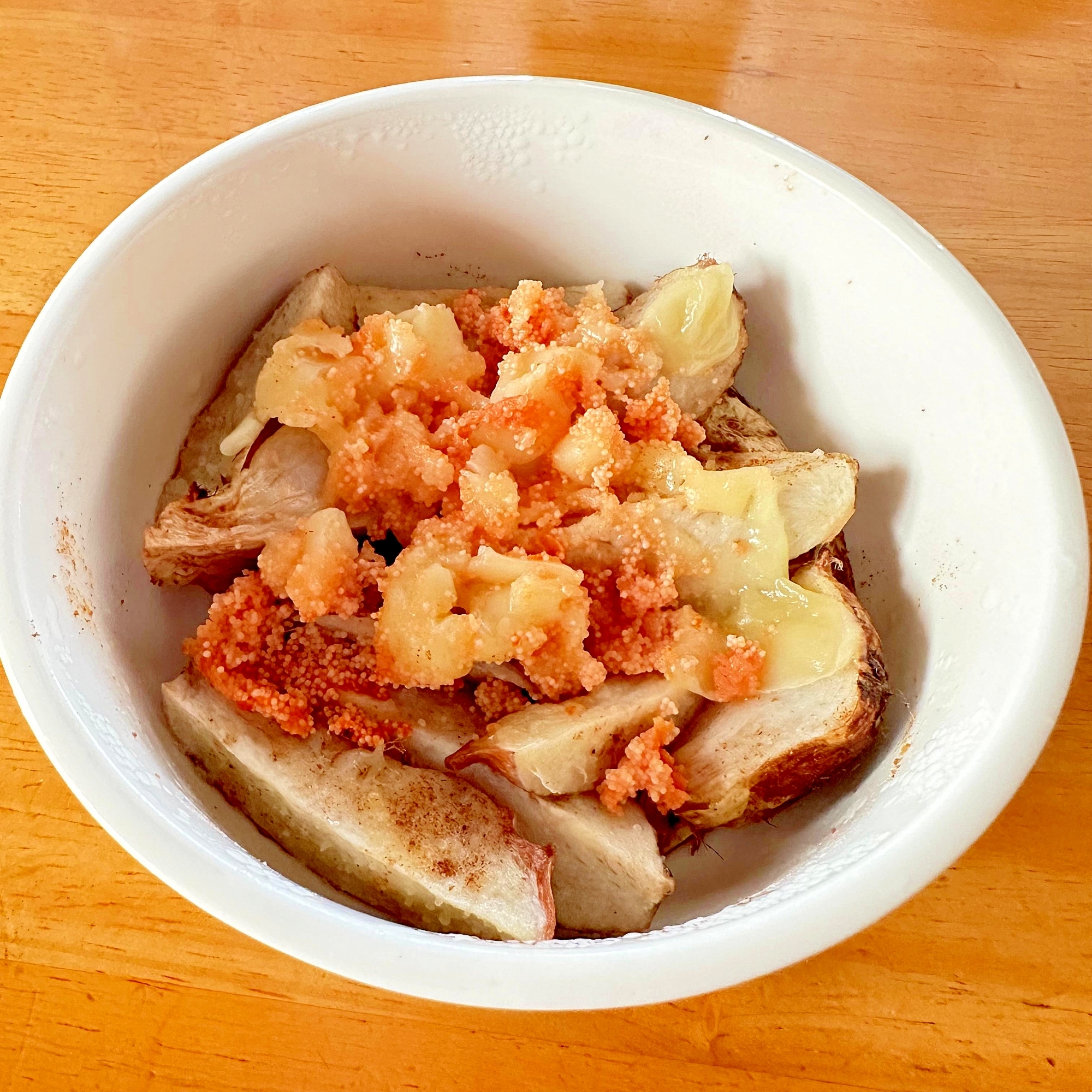 里芋と明太子と国産チーズ⑅⃝*⑅⃝*