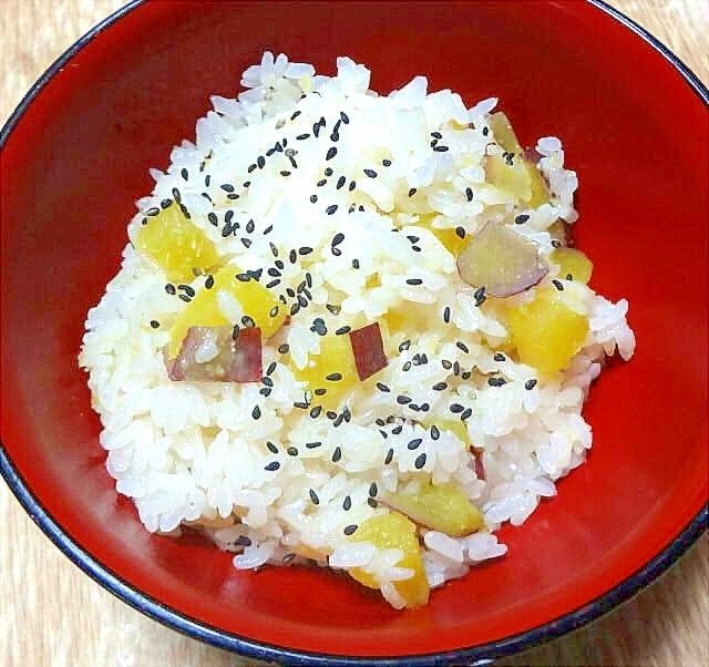 ほっくりモチモチ☆さつまいもご飯