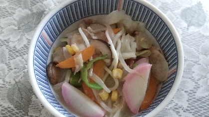 簡単　ちゃんぽん