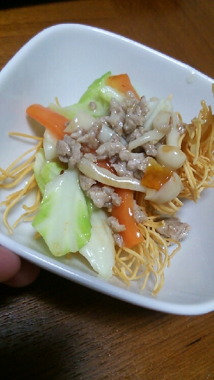 パリパリ皿うどん