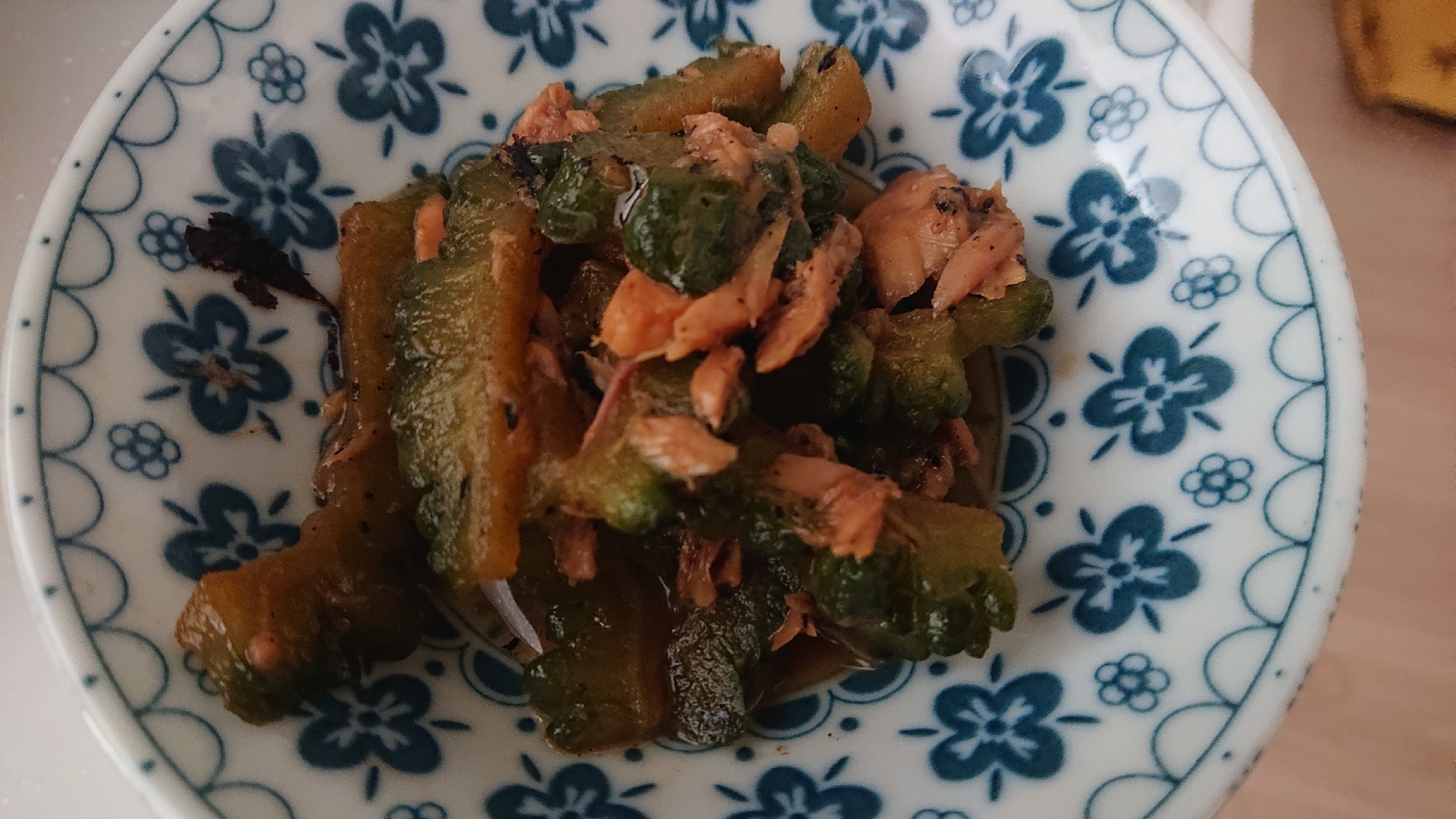 ツナ缶のゴーヤ炒め煮