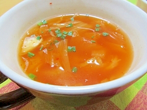 簡単スピード料理♪キムチスープ