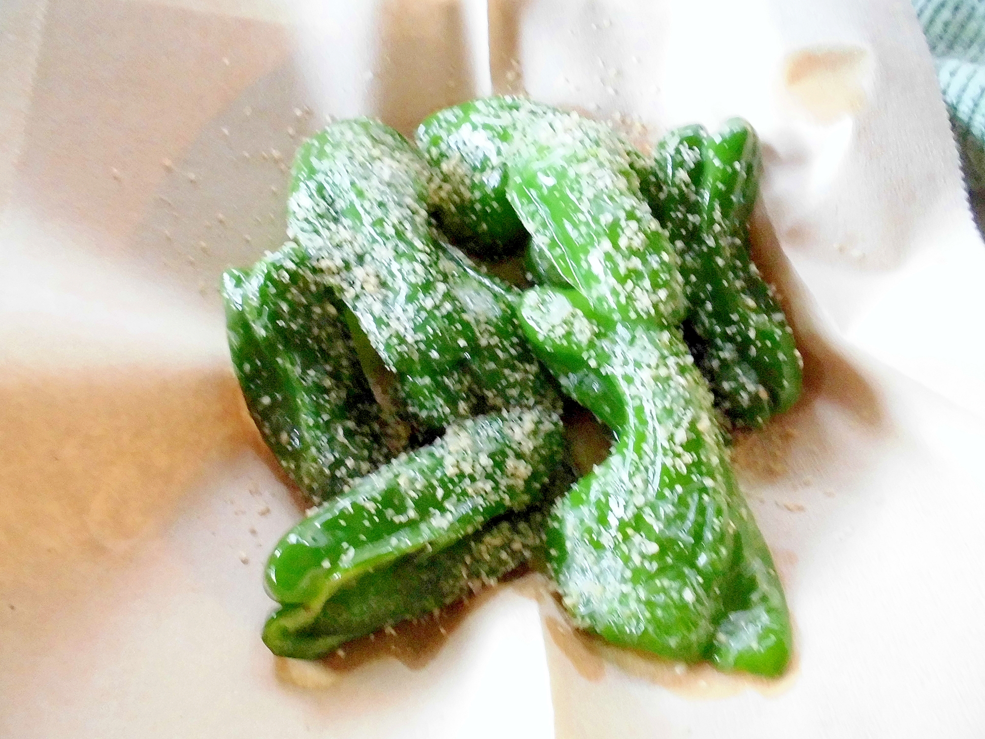 ピーマンの素揚げ レシピ 作り方 By Azzlin 楽天レシピ