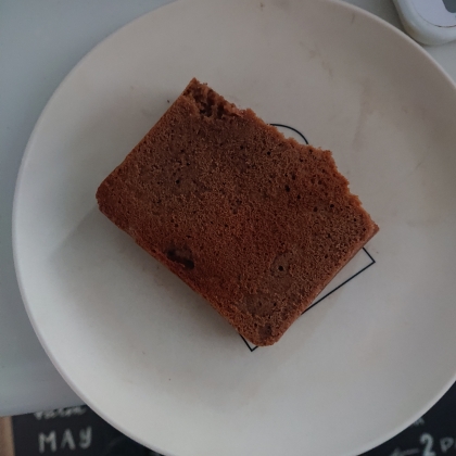 豆腐とミロの米粉ケーキ