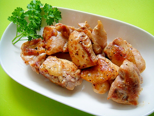 鶏もも肉のハーブソルト焼き レシピ 作り方 By Mint74 楽天レシピ