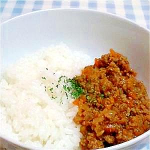 ケチャップでまろやか♡ドライカレー