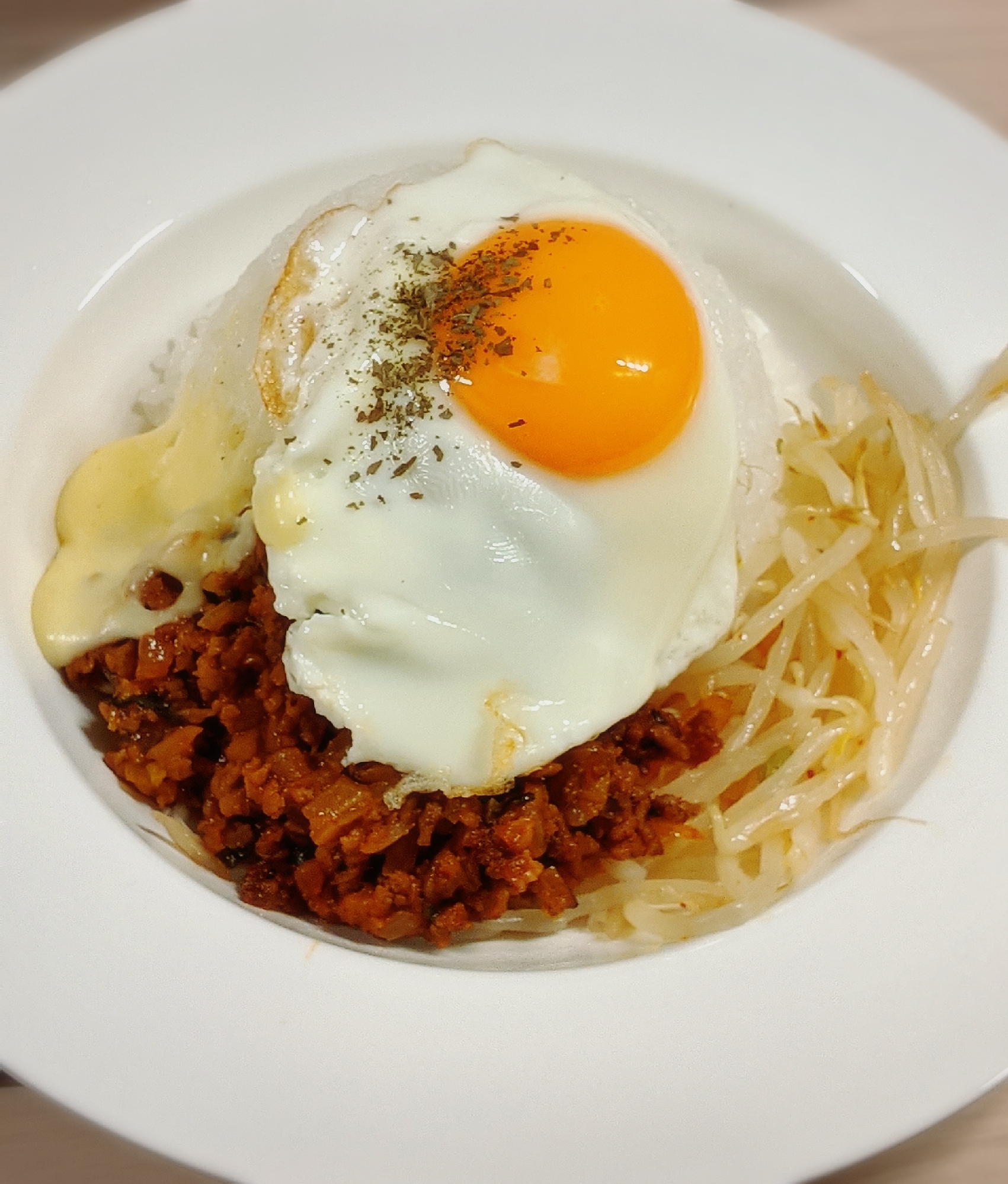 椎茸嫌いな子も食べれる♪ロコモコ風★★