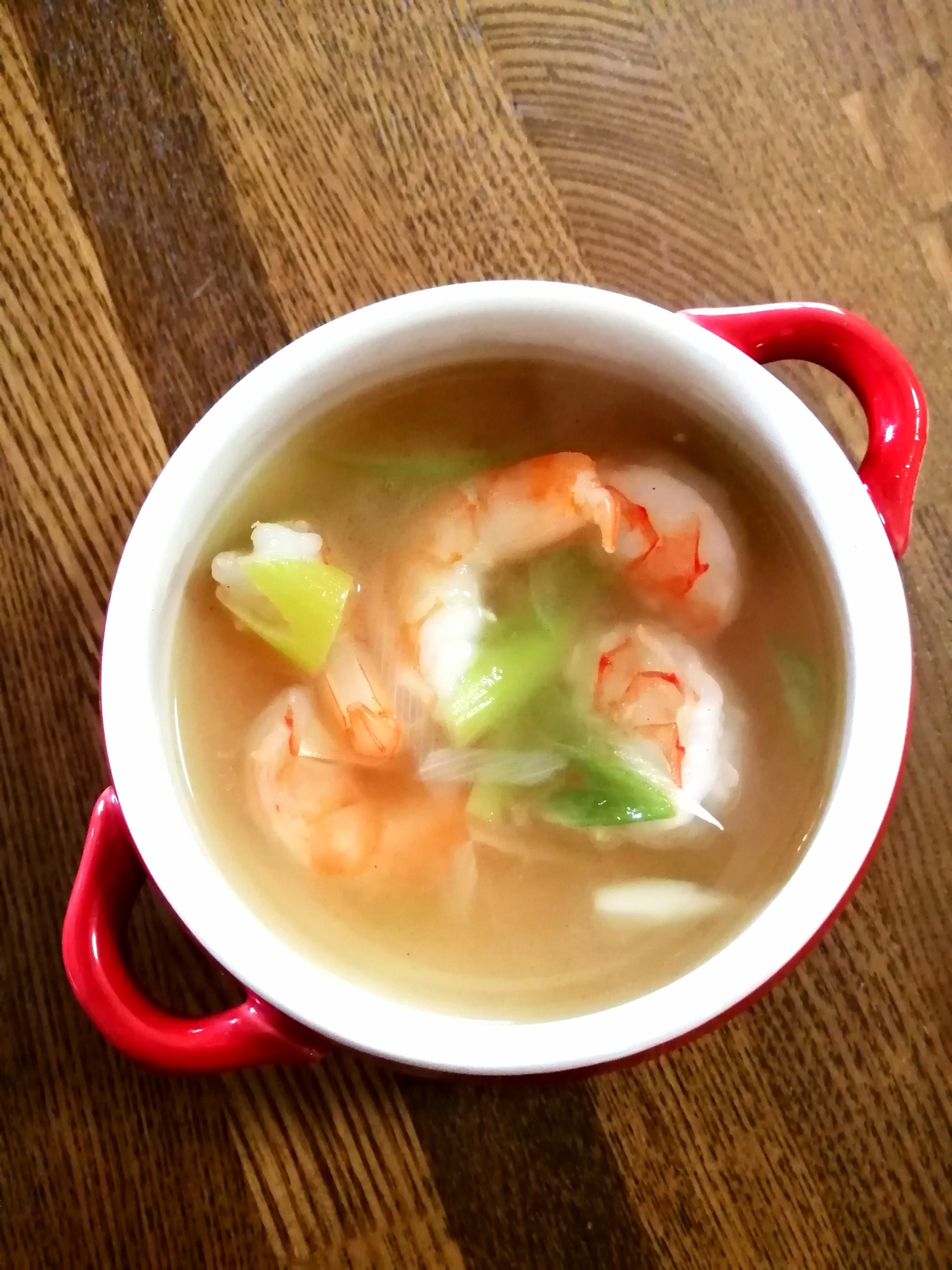 海老の中華スープ