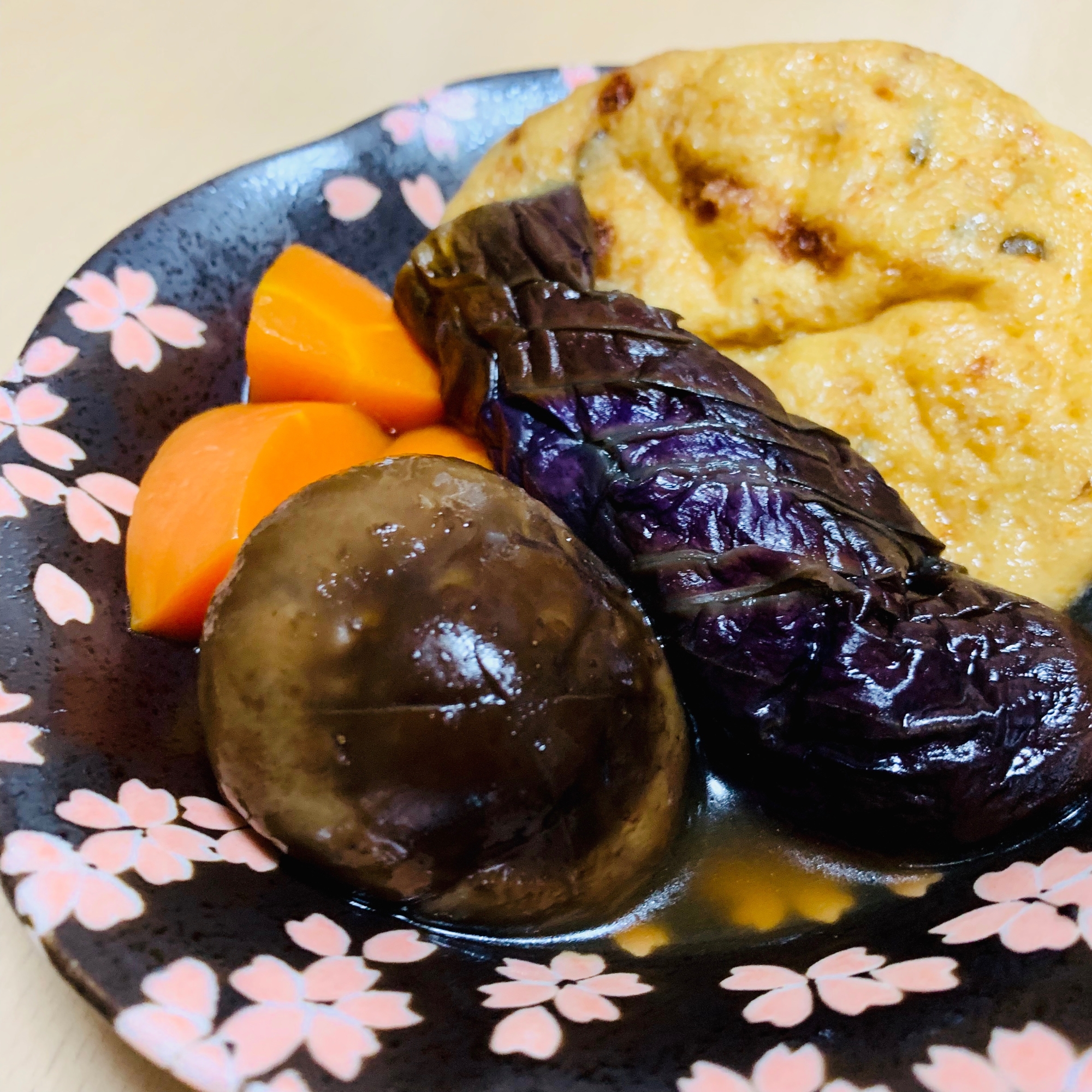 がんもと茄子の炊き合わせ