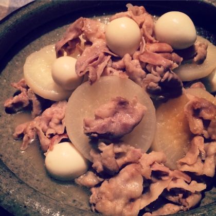 大根と豚バラ肉のトロトロ煮