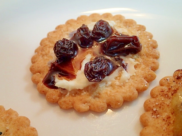 クリチとレーズンとチョコシロップのハーベスト