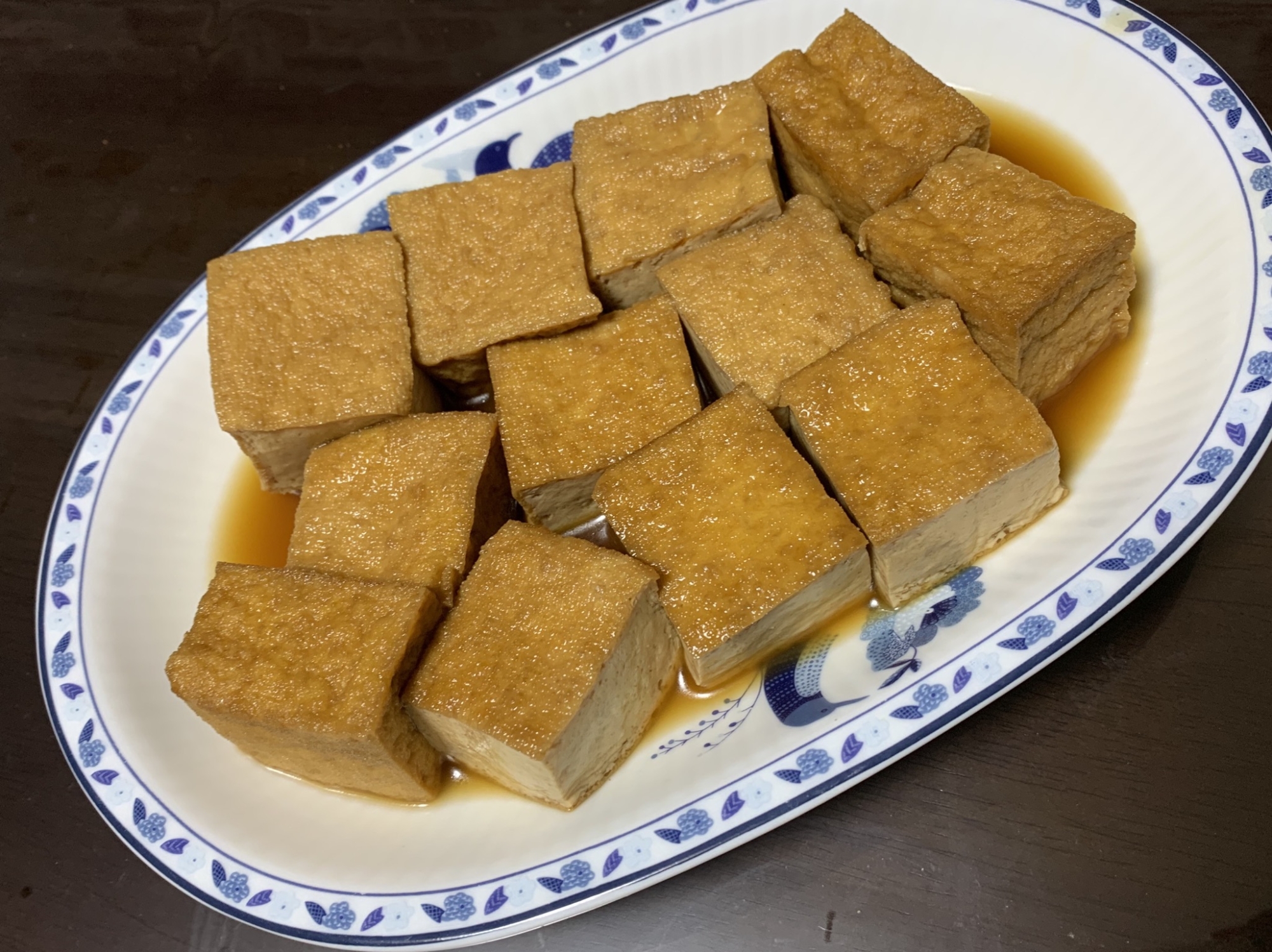 じゅわっと厚揚げの甘辛煮★