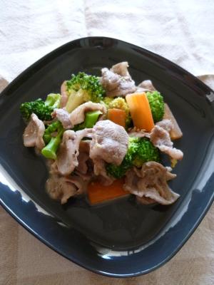 ごはんがすすむ☆ブロッコリーと豚肉のマヨ醤油炒め