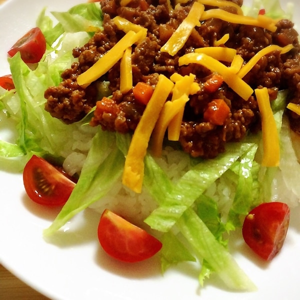 野菜たっぷり 子供が喜ぶ タコライス レシピ 作り方 By はるっちじゅんじ 楽天レシピ 野菜たっぷり 子供が喜ぶ タコライス レシピ 作り方 By はるっちじゅんじ 楽天レシピ