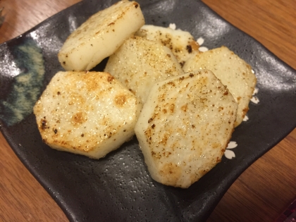 長いものバター醤油焼き