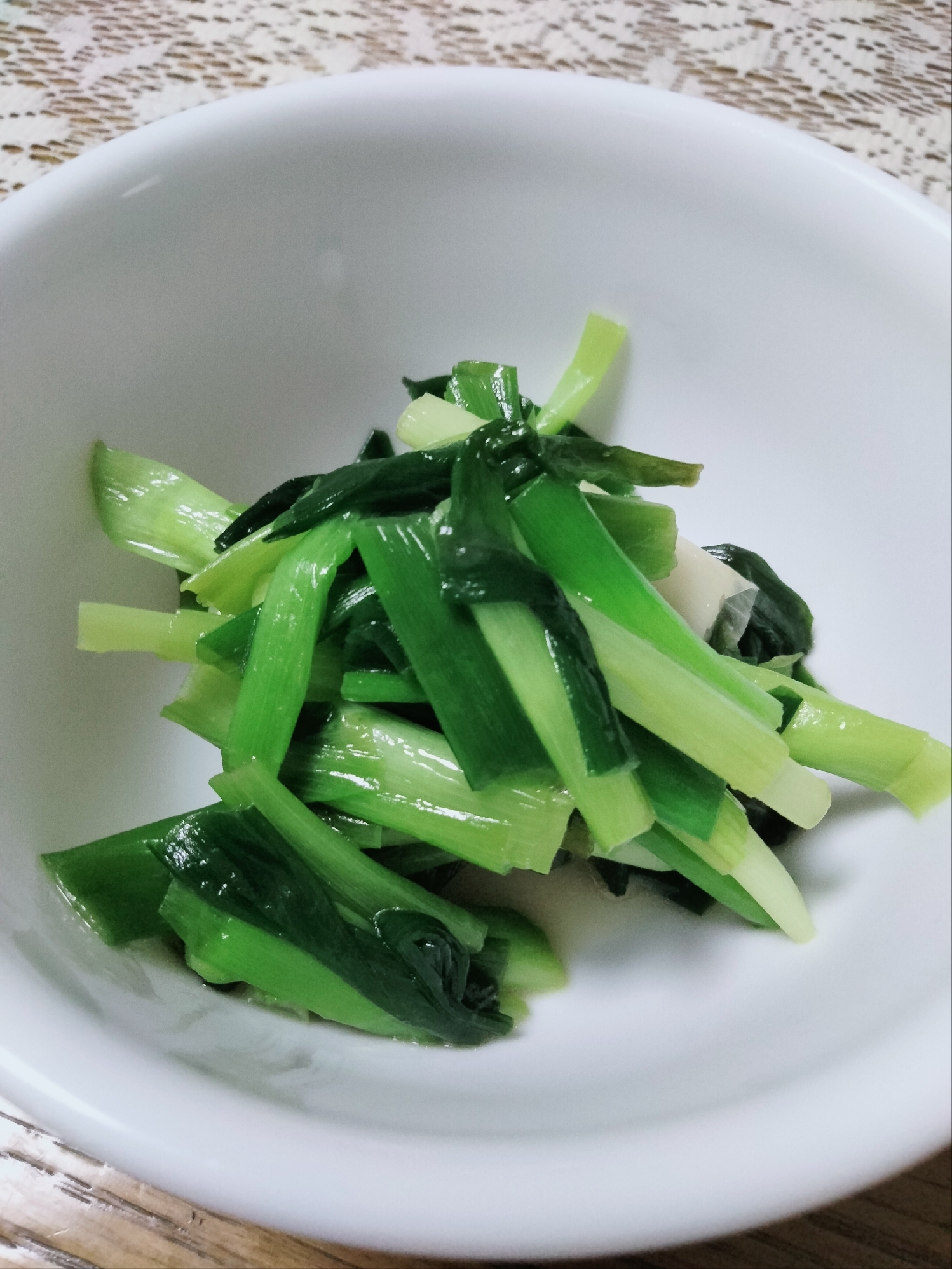 葱炒め〜シンプルに〜