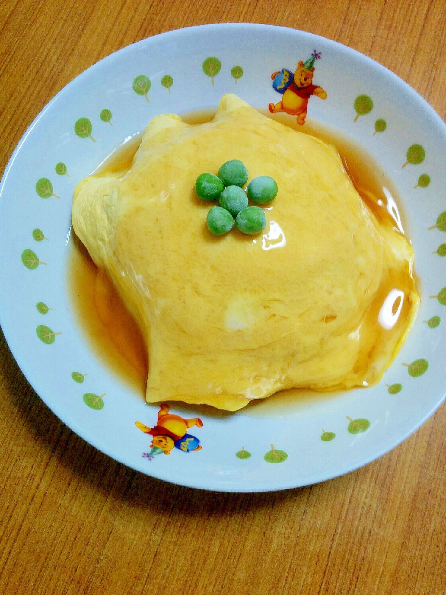 卵1個＆油いらず♡オムライス・天津飯に