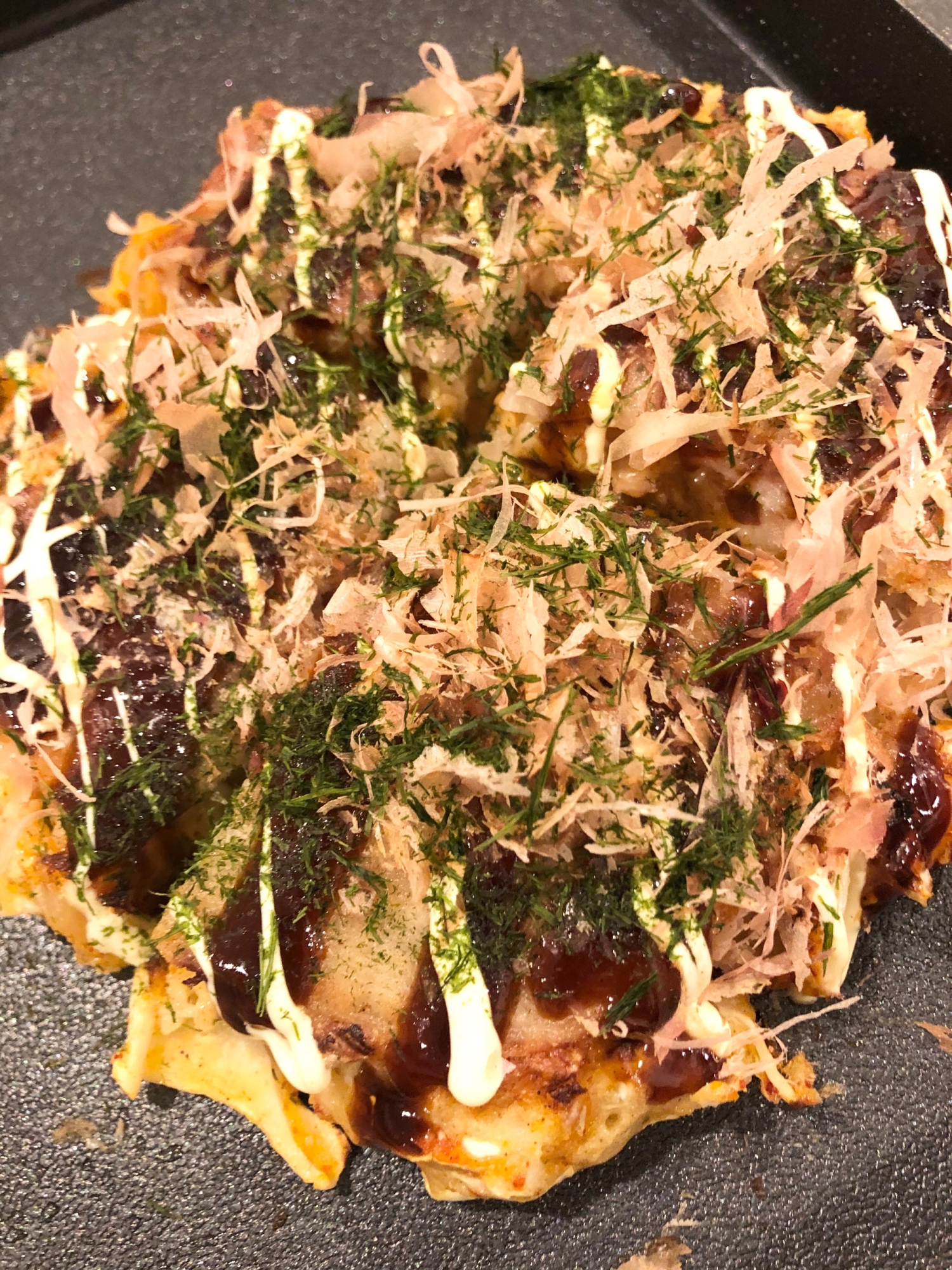 ふんわり もっちり キャベツ大量消費お好み焼き レシピ 作り方 By るるちゃん 楽天レシピ