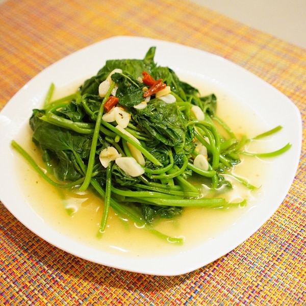 台湾の定番料理 さつまいもの葉 地瓜葉 炒め レシピ 作り方 By ケキコ 楽天レシピ 台湾の定番料理 さつまいもの葉 地瓜葉 炒め レシピ 作り方 By ケキコ 楽天レシピ