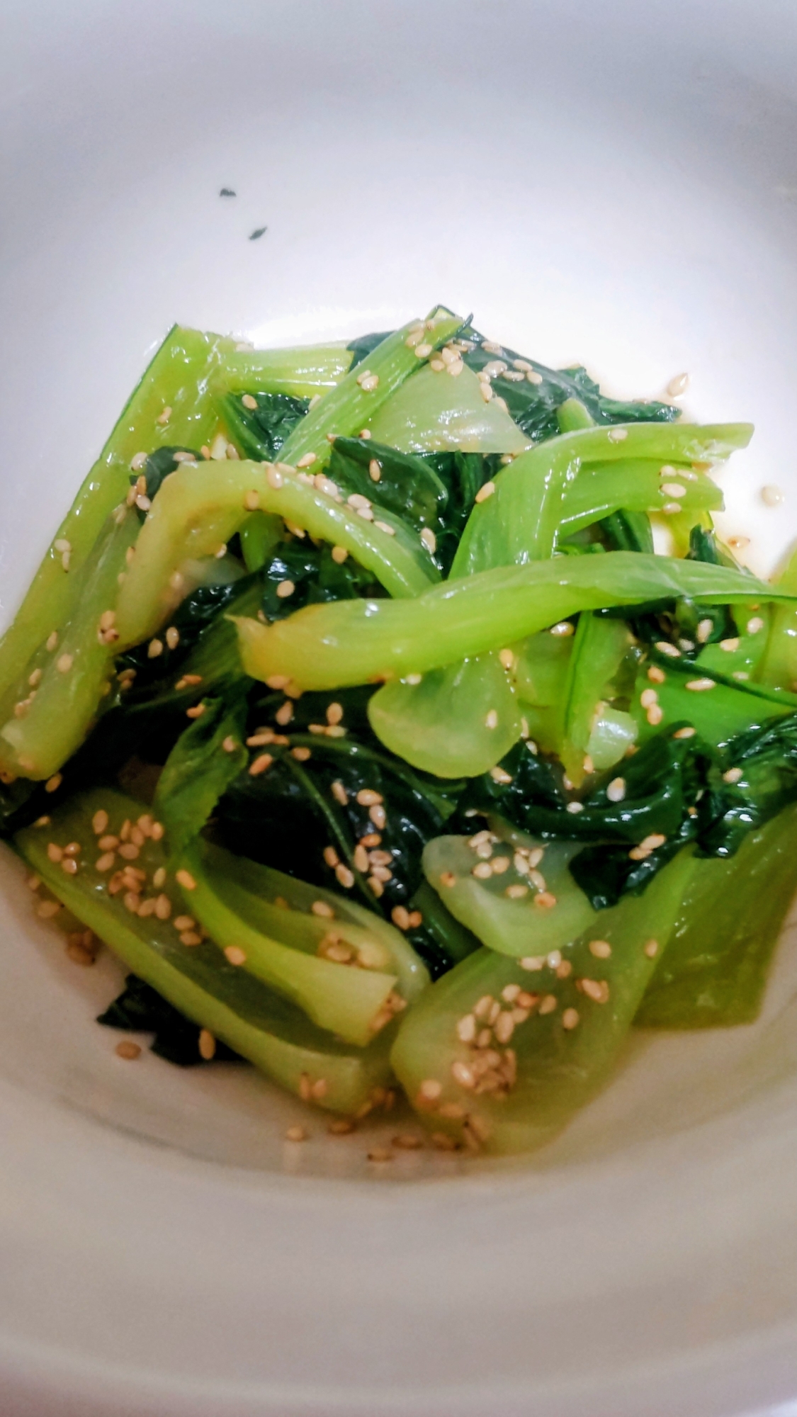 チンゲン菜のごまナムル