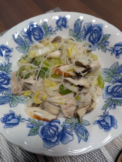 小エビ入り焼きビーフン