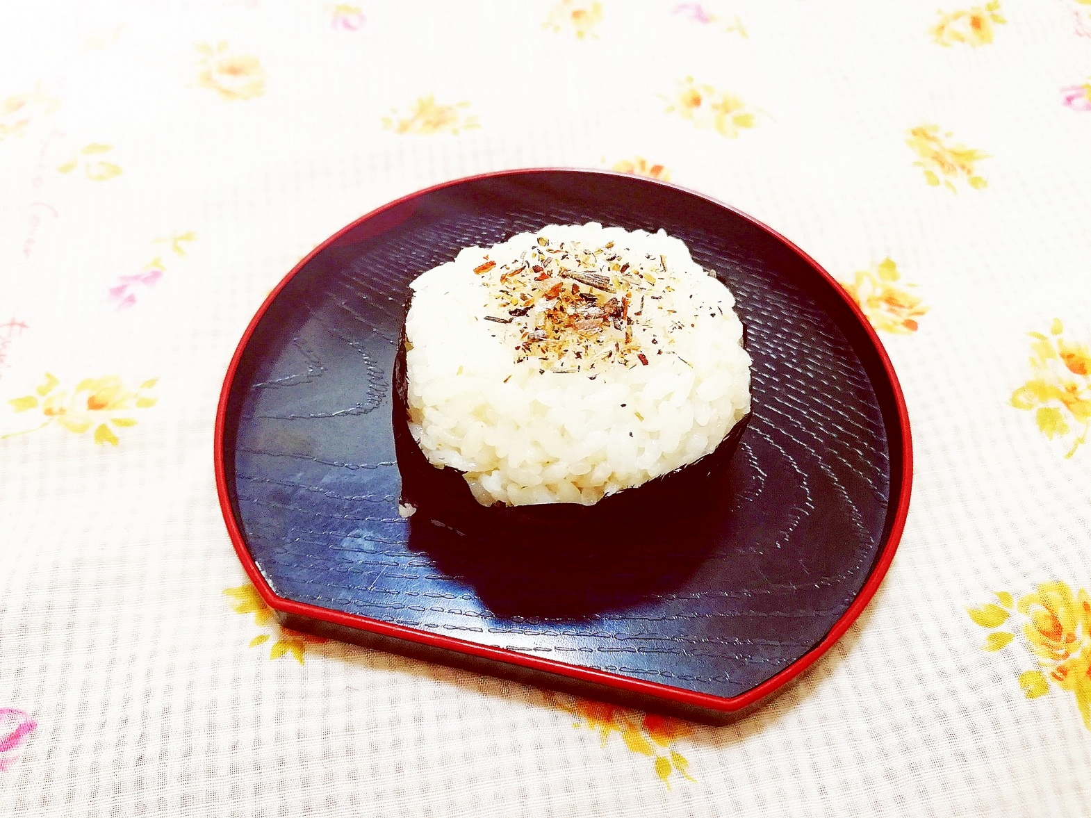 柚子＆梅風味♪まんまる海苔巻きおにぎり