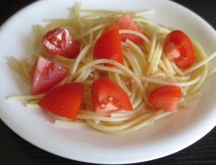 フレッシュトマトでサッパリと美味しかったです♡
暑い日に良いですね♪
(*^▽^*)ごちそうさまでした！