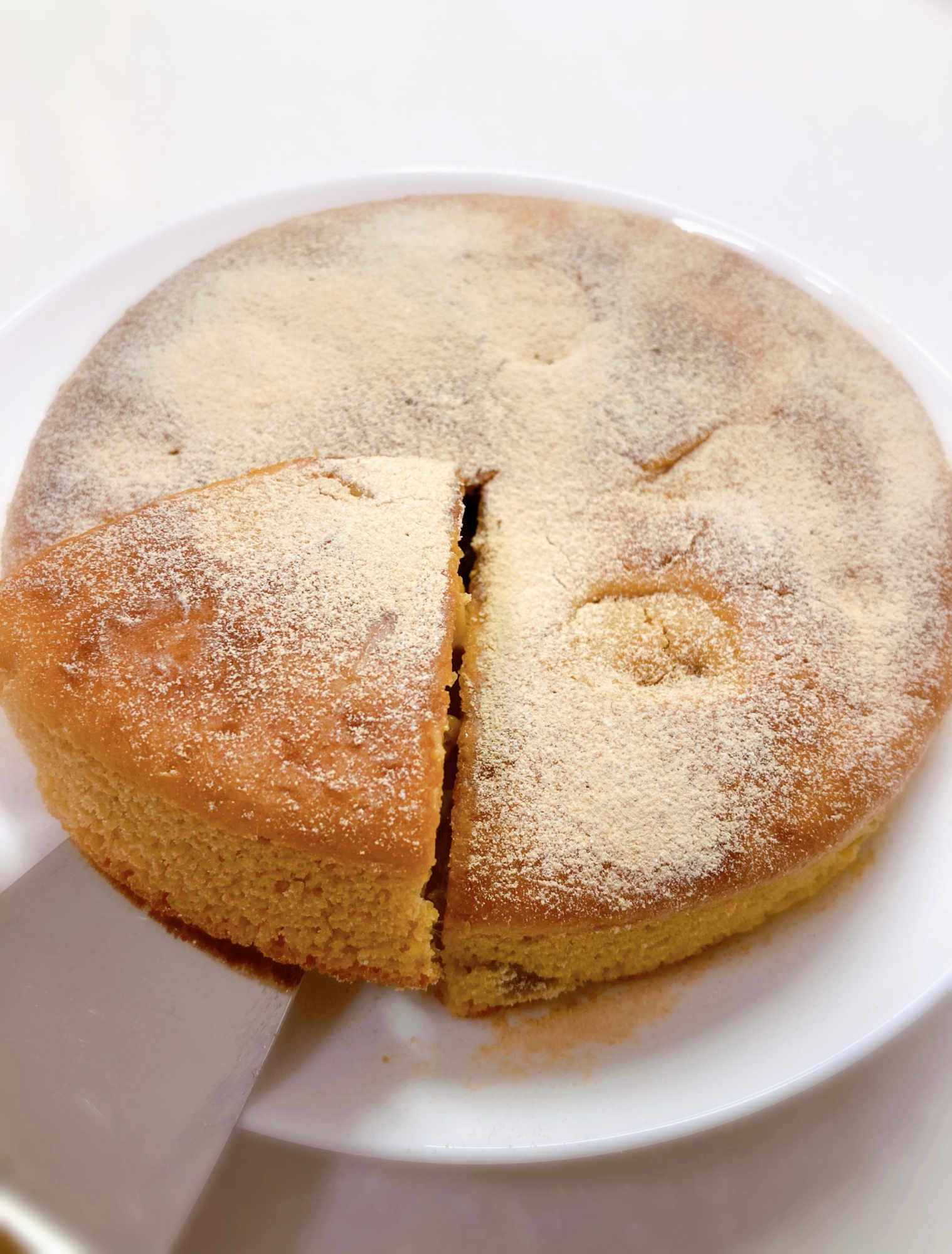 和スイーツ わらび餅ときな粉のケーキ レシピ 作り方 By ヤスのり子 楽天レシピ