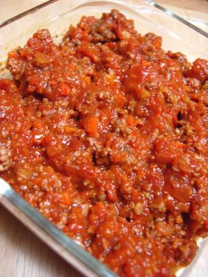 たまには時間をかけて★基本のミートソース