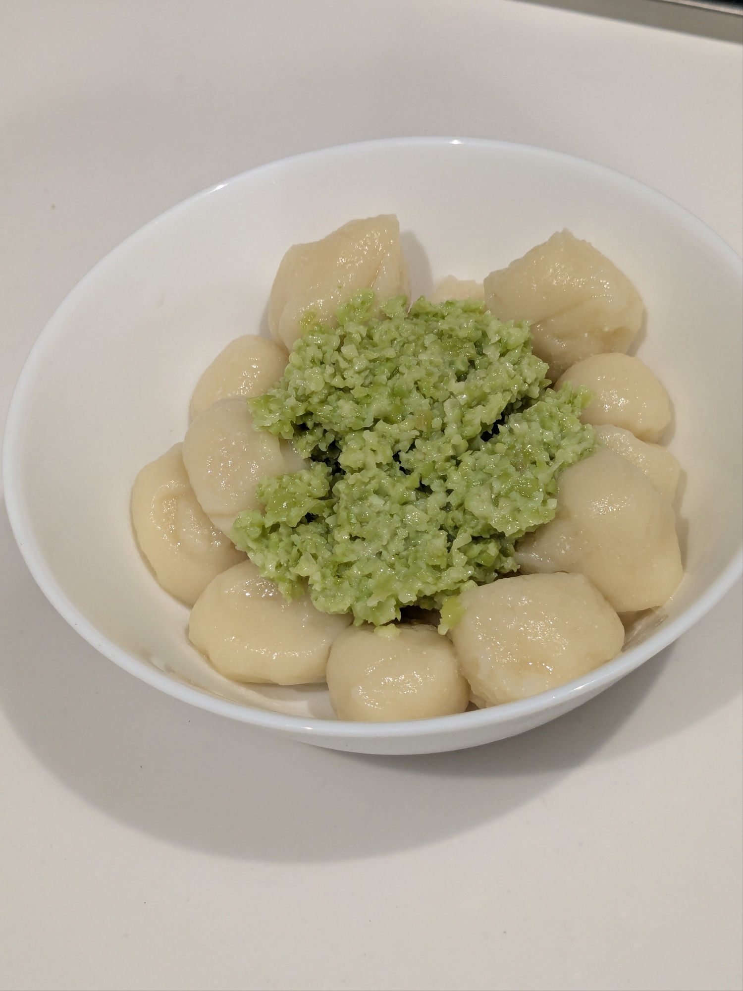 米粉と豆腐の団子