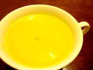圧力なべで☆簡単かぼちゃのスープ