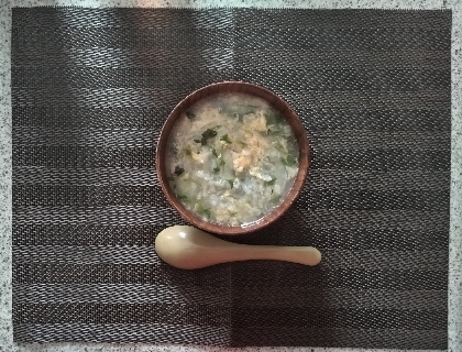 初めて七草粥を作りました。
食べやすい味付けですし、簡単に作ることができました！