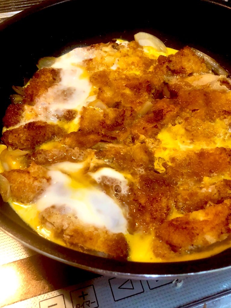 とろーり卵のカツ丼☆