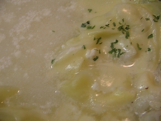 キャベツチーズスープ