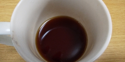 黒糖入りコーヒーゼリー