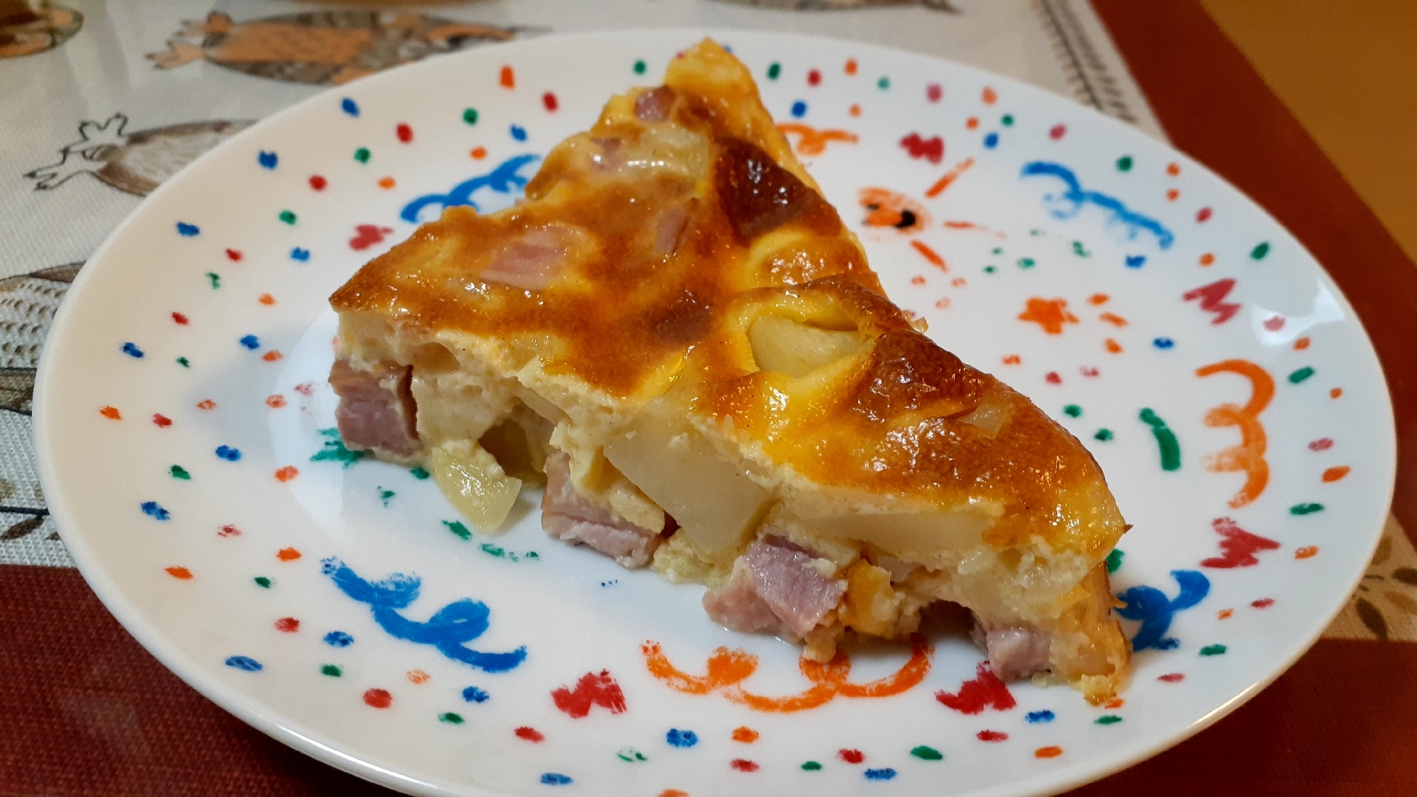 皮なし簡単ガッリベビーなキッシュ❗食べごたえ抜群❗