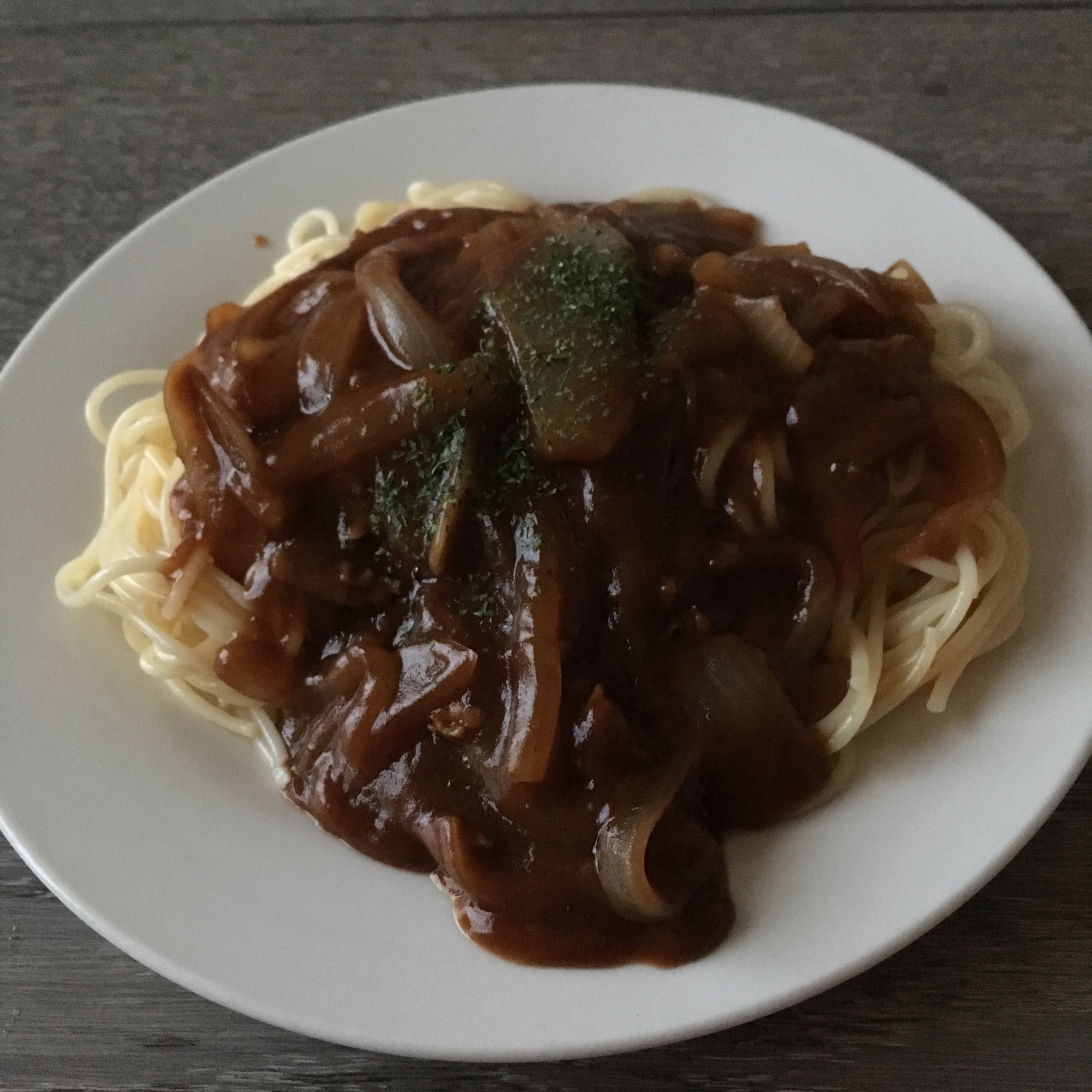 ハヤシパスタ♪