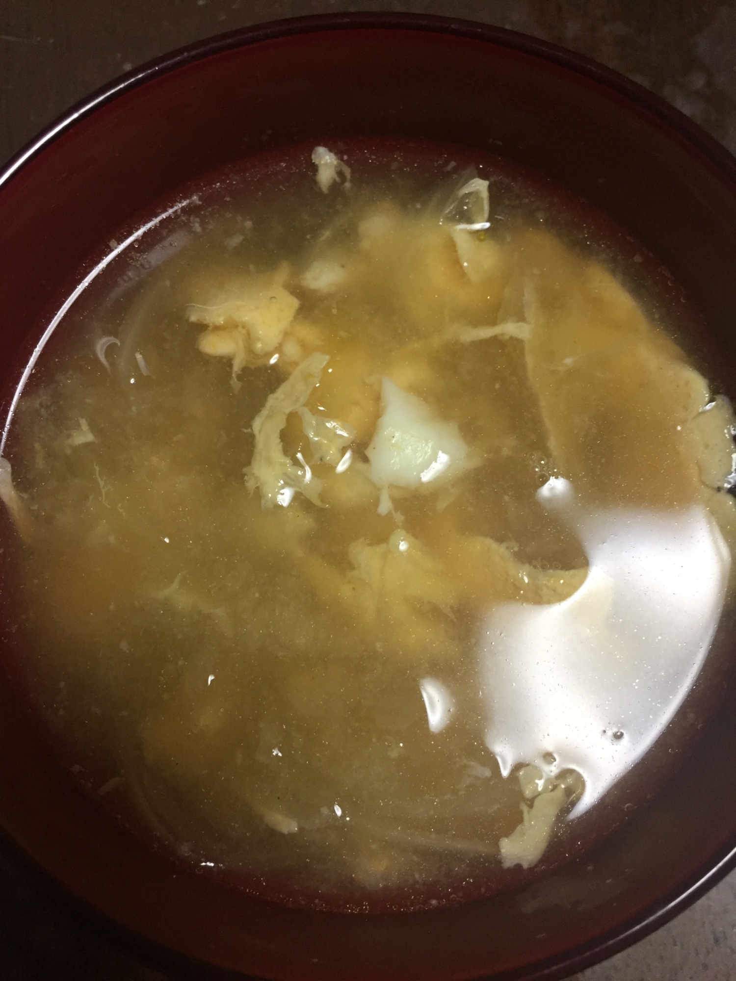 洋風かき玉スープ